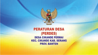 Peraturan Desa Nomor 1 Tahun 2020